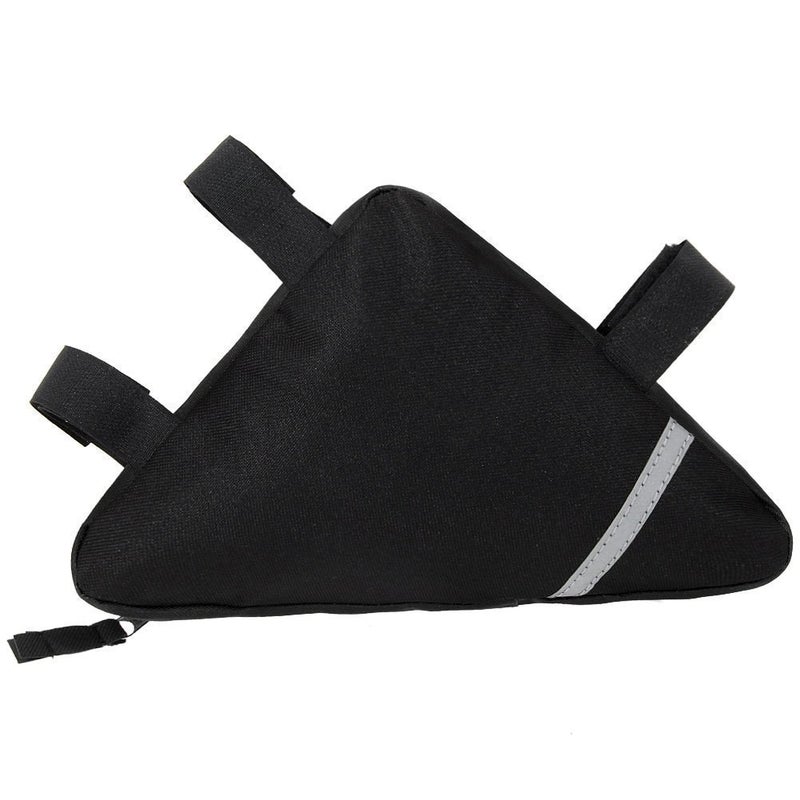 MOOCY Bike Bag, Bicycle Frame Bag,Cycling Accessories Pack for Phone, Wallet, Keys, Tools, Use for Road Bike MTB Commute Bicycle Bike Accessories - Image 2